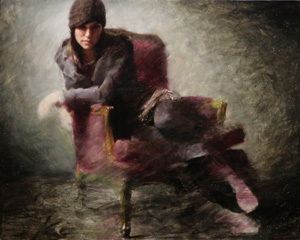 Portrait Artist Casey Baugh, Figurative Art, painting clothing