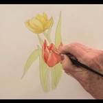 How to Paint Floral still life, bente starcke king, painting workshop