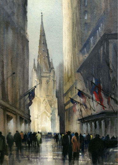 Watercolor artist Thomas Schaller, featured at ArtistsNetwork.com