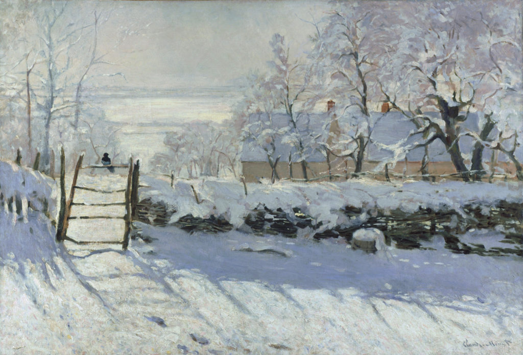 Claude Monet | Painting Snow | Artists Network