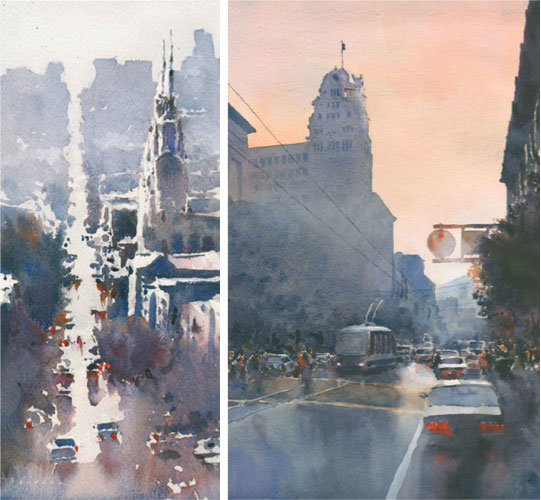 Watercolor painting techniques | Michael Reardon, ArtistsNetwork.com