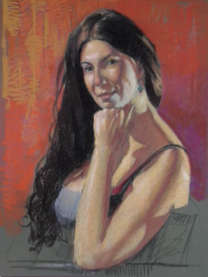 Pastel Portrait Demonstration: Painting from Life with Brian Keeler | ArtistsNetwork.tv