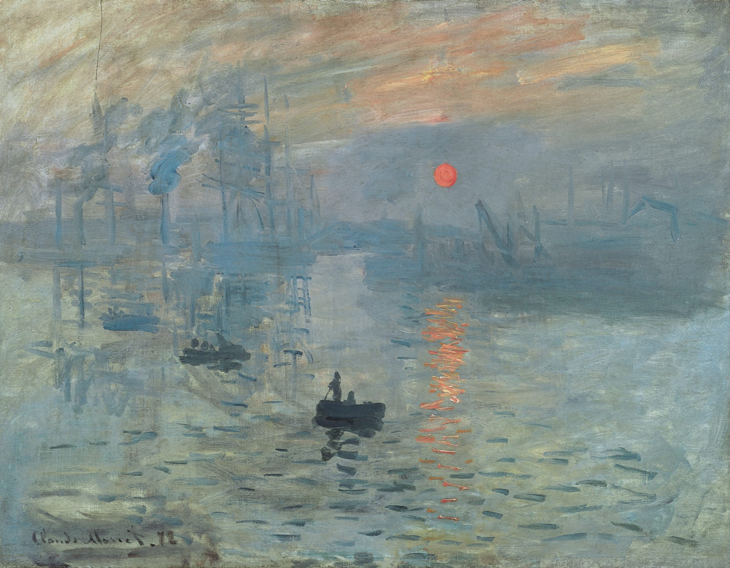 Impression, soleil levant by Claude Monet