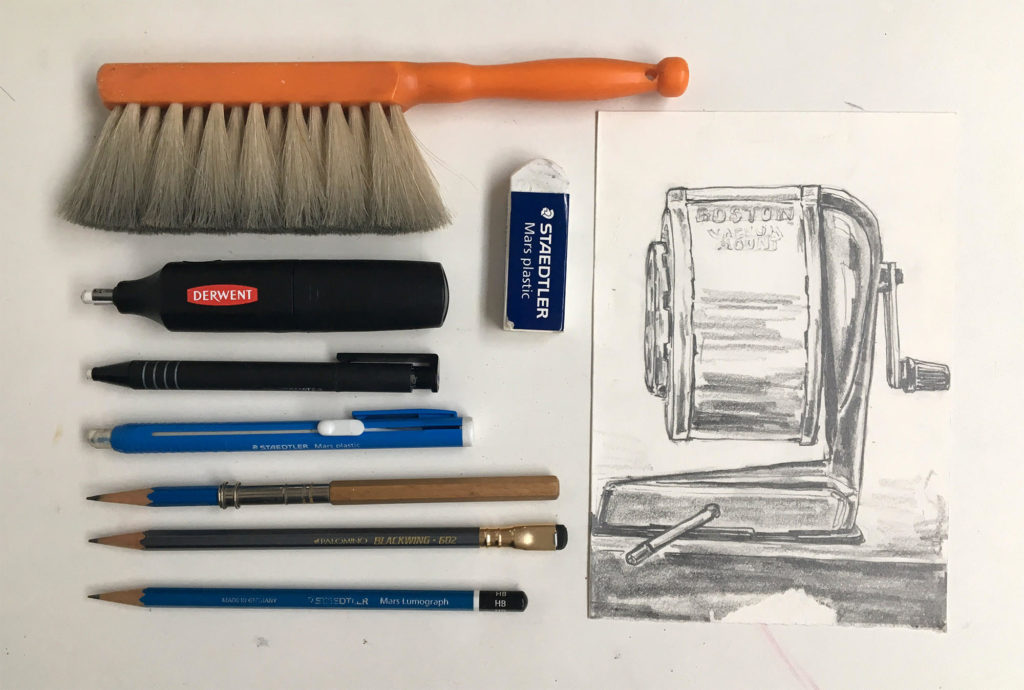 The art store supplies I can't live without: drawing pencils