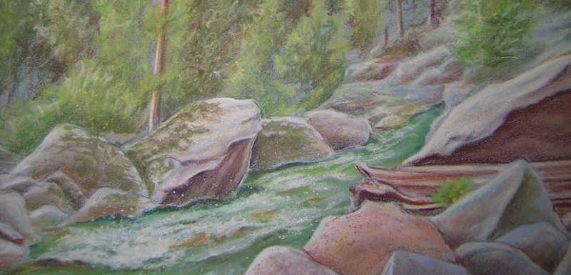 Colored Pencil & Watercolor: Easy Landscape Painting