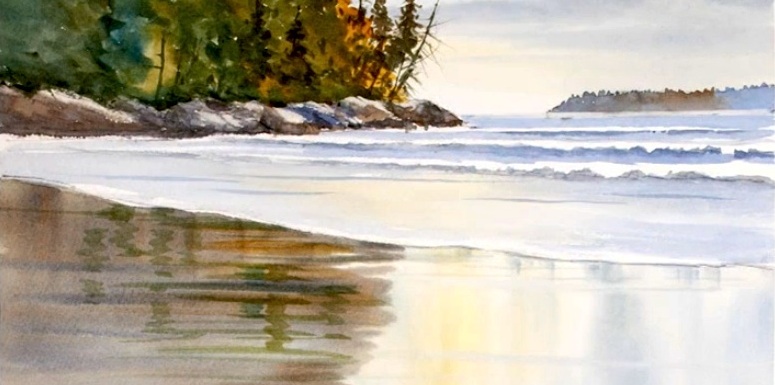 Painting the Sea in Watercolor