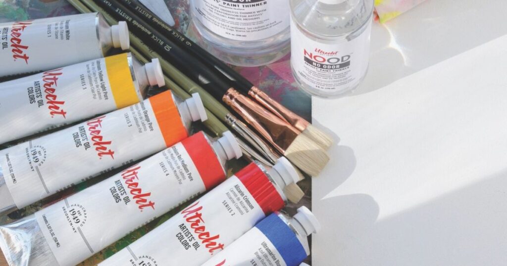 Ultrecht Artists’ Oil Colors and Utrecht NOOD™ Odorless Paint Thinner